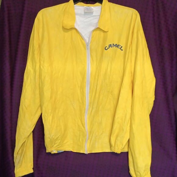 !!VINTAGE 1990s Joe Camel Light Weight Zip Up Jacket Size XL - Picture 3 of 6